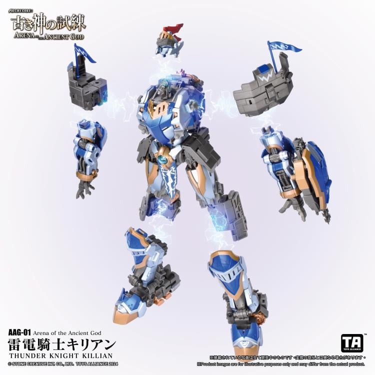 ARCHECORE: Arena of the Ancient God AAG-01 Thunder Knight Killian Gallery Image 22
