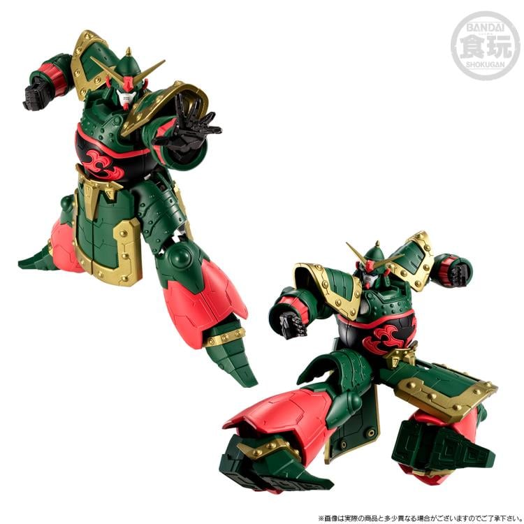 Mobile Fighter G Gundam Mobile Suit Gundam G Frame FA GF13-001NH Kowloon Gundam Exclusive Set Gallery Image 9
