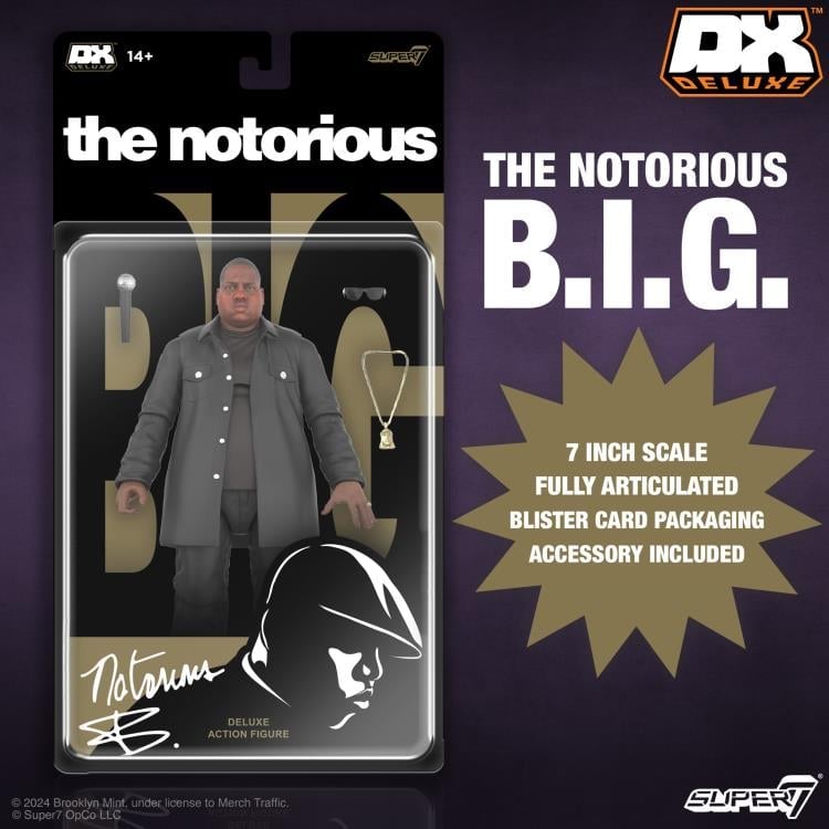 The Notorious B.I.G. Deluxe Biggie Action Figure