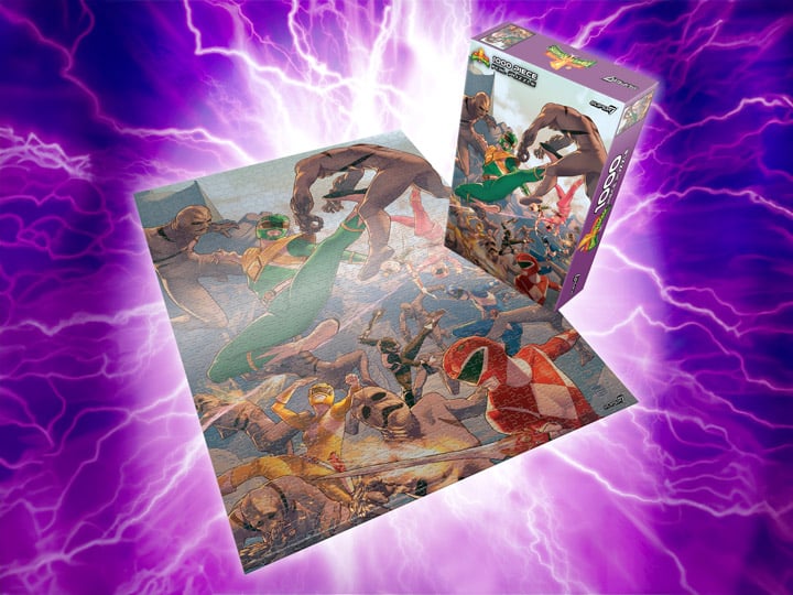 Mighty Morphin Power Rangers Rangers Grouped Puzzle Gallery Image 1