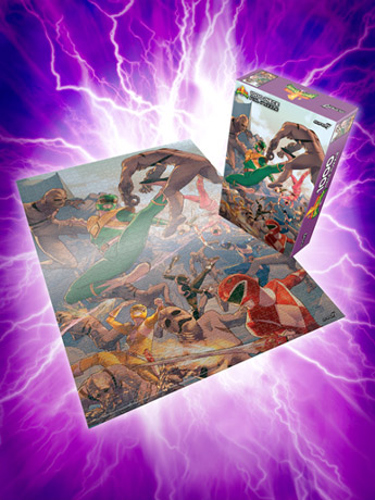 Mighty Morphin Power Rangers Rangers Grouped Puzzle Gallery Image 2
