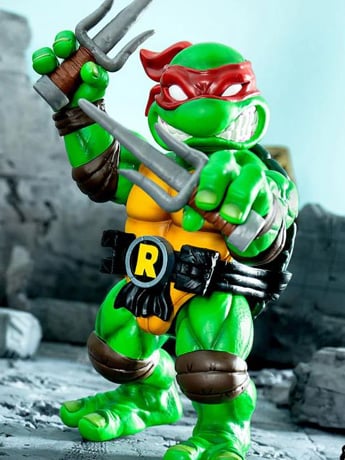 Teenage Mutant Ninja Turtles Raphael Soft Vinyl Action Figure Gallery Image 2