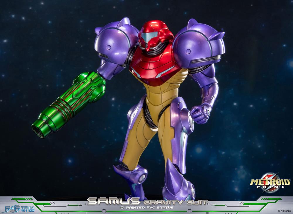 Metroid Prime Samus (Gravity Suit) Standard Edition Statue Gallery Image 14