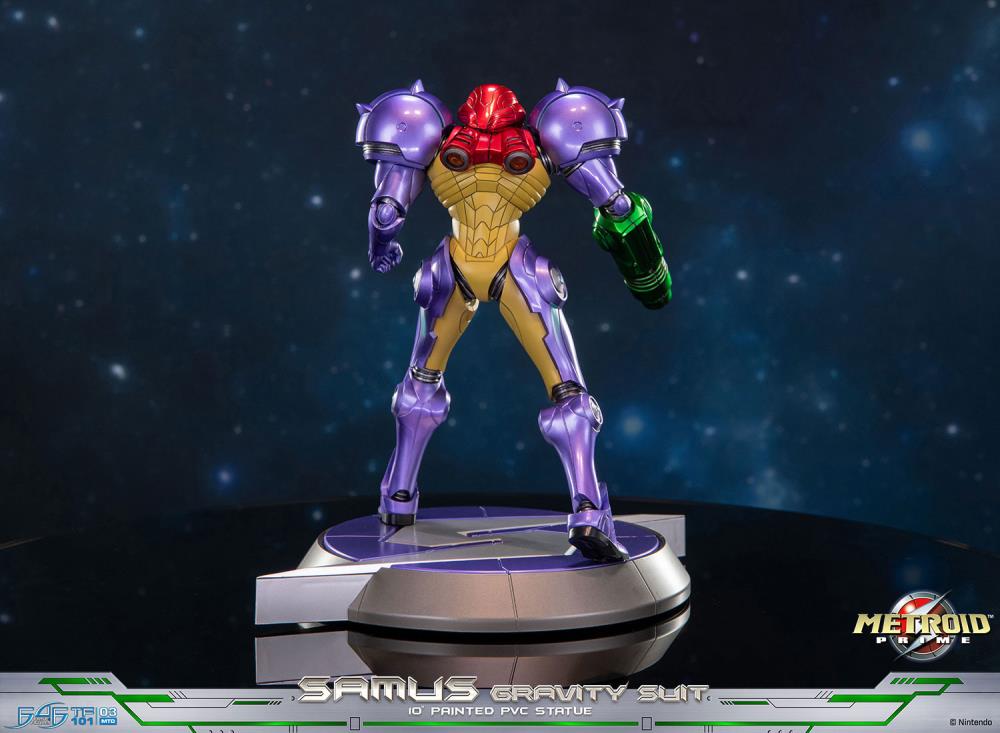 Metroid Prime Samus (Gravity Suit) Standard Edition Statue Gallery Image 8