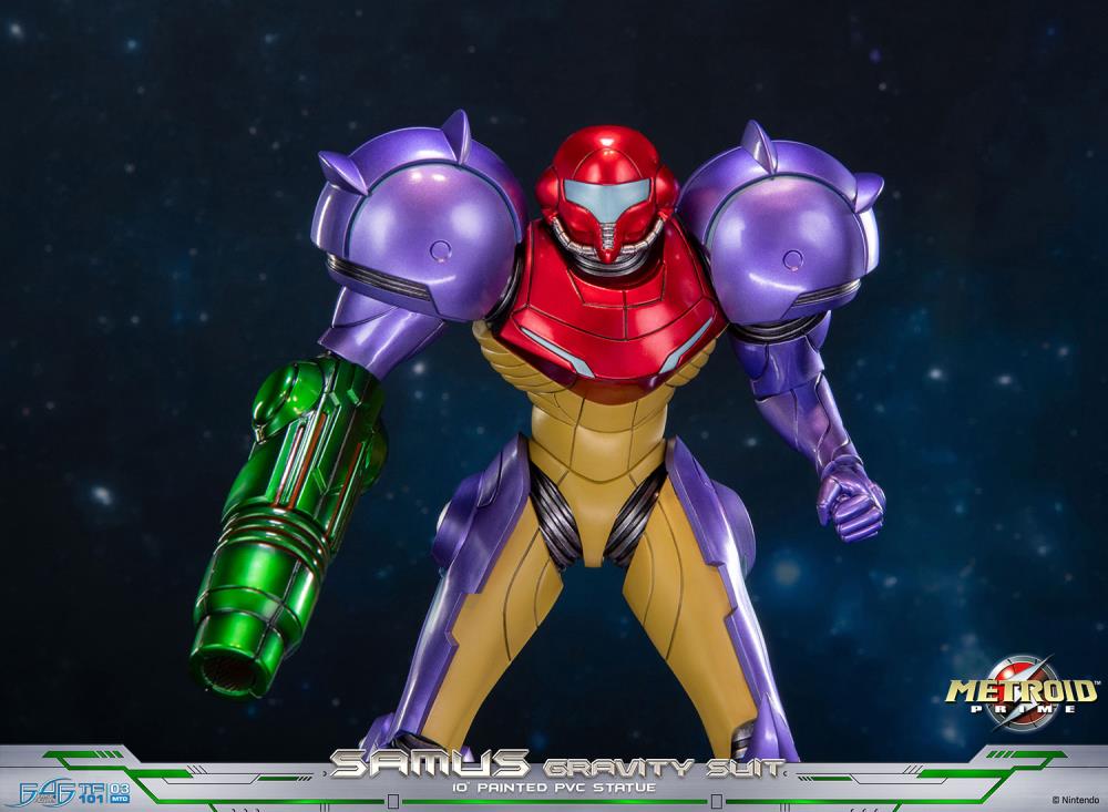 Metroid Prime Samus (Gravity Suit) Standard Edition Statue Gallery Image 13