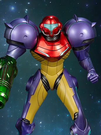 Metroid Prime Samus (Gravity Suit) Standard Edition Statue Gallery Image 2