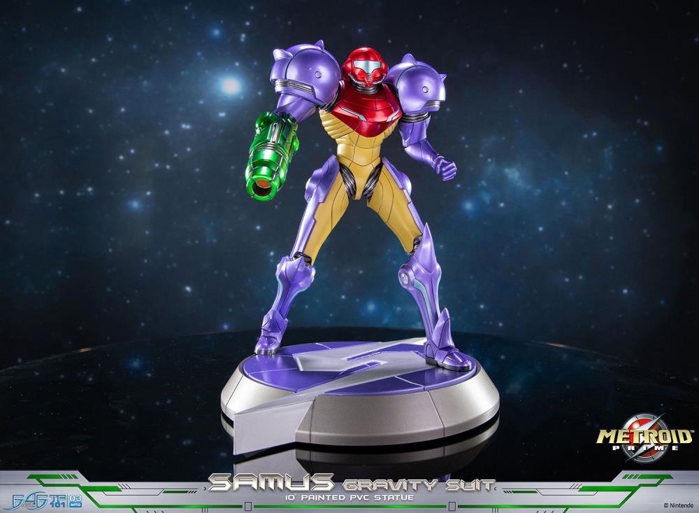 Metroid Prime Samus (Gravity Suit) Standard Edition Statue Gallery Image 12