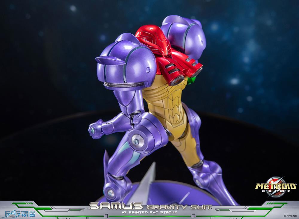 Metroid Prime Samus (Gravity Suit) Standard Edition Statue Gallery Image 15