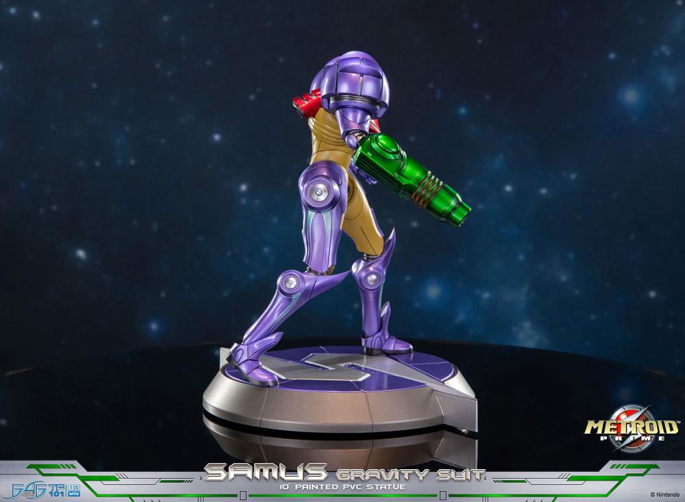 Metroid Prime Samus (Gravity Suit) Standard Edition Statue Gallery Image 10