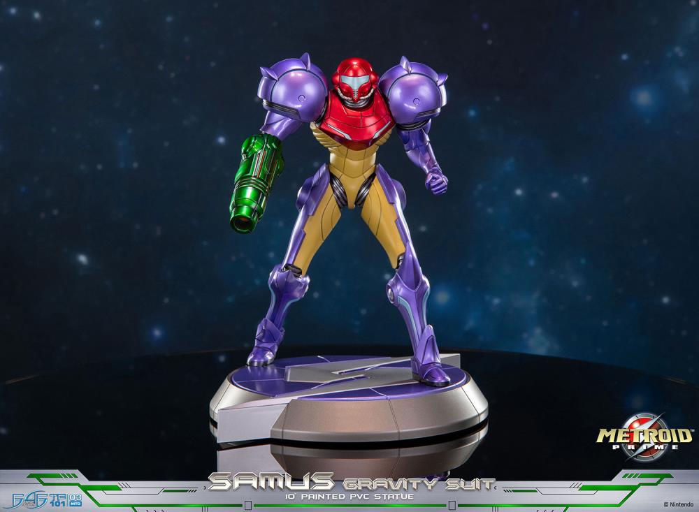Metroid Prime Samus (Gravity Suit) Standard Edition Statue Gallery Image 3