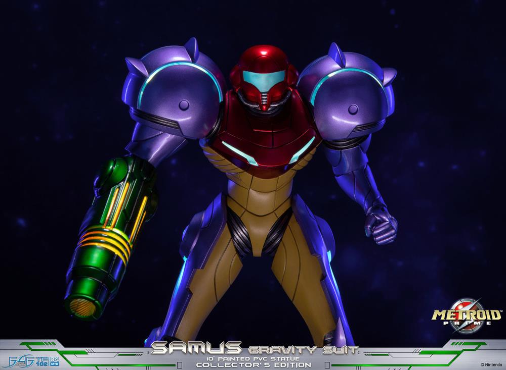 Metroid Prime Samus (Gravity Suit) Collector's Edition Statue Gallery Image 20