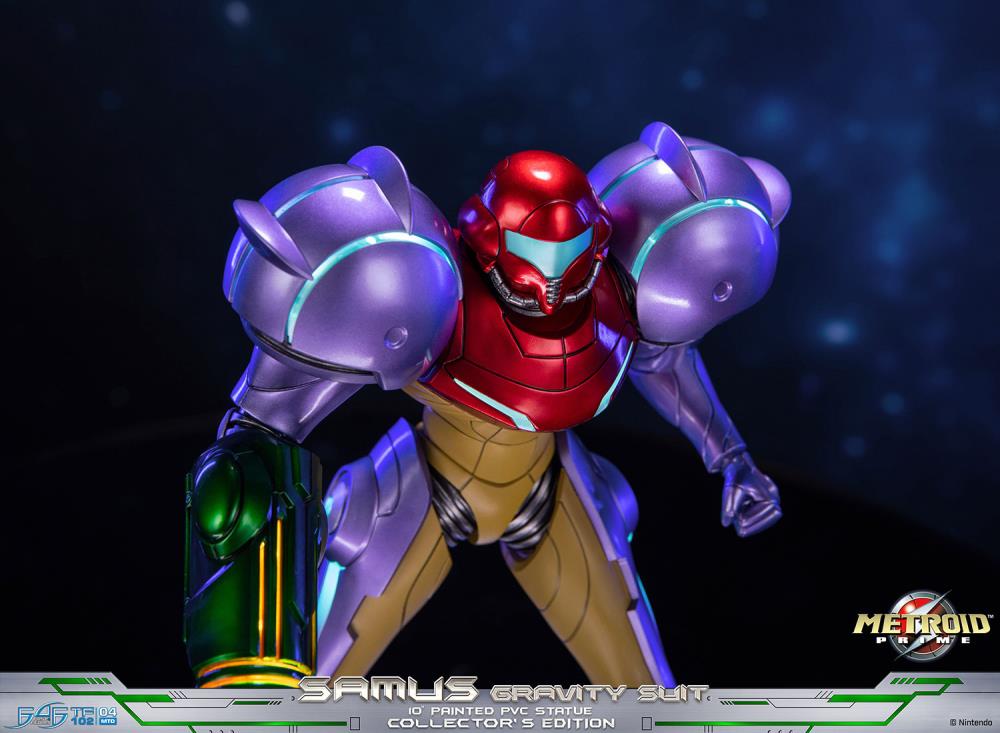 Metroid Prime Samus (Gravity Suit) Collector's Edition Statue Gallery Image 29
