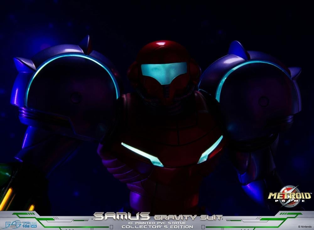 Metroid Prime Samus (Gravity Suit) Collector's Edition Statue Gallery Image 15