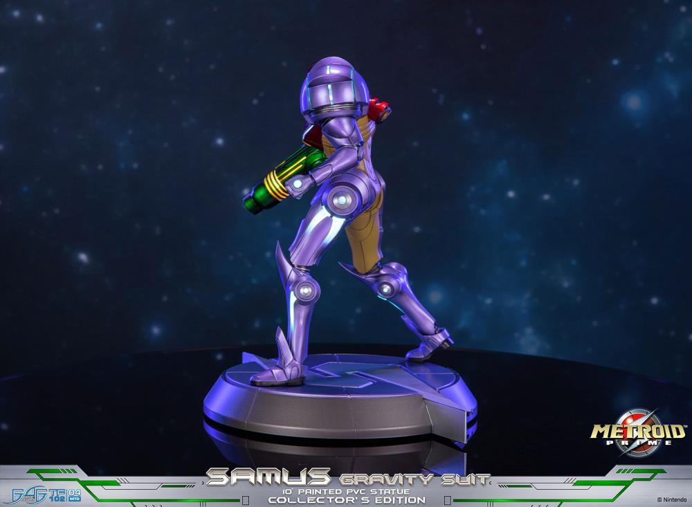Metroid Prime Samus (Gravity Suit) Collector's Edition Statue Gallery Image 6
