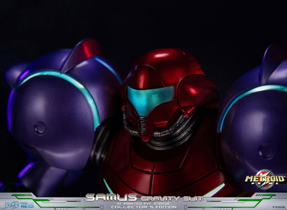 Metroid Prime Samus (Gravity Suit) Collector's Edition Statue Gallery Image 17