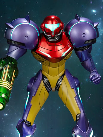Metroid Prime Samus (Gravity Suit) Collector's Edition Statue Gallery Image 2