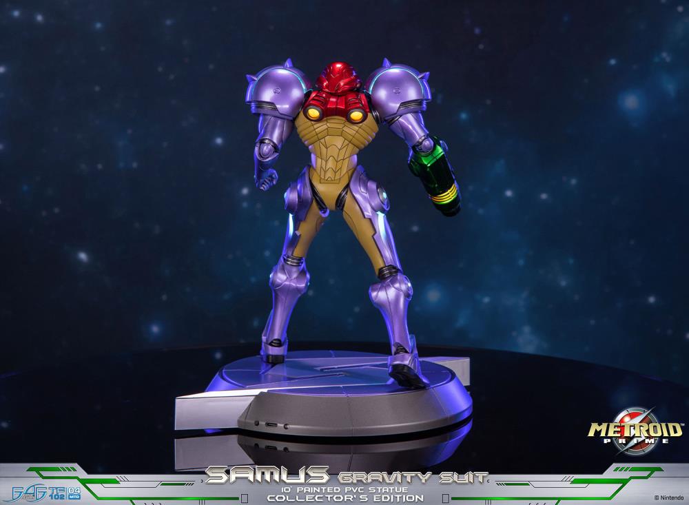 Metroid Prime Samus (Gravity Suit) Collector's Edition Statue Gallery Image 8