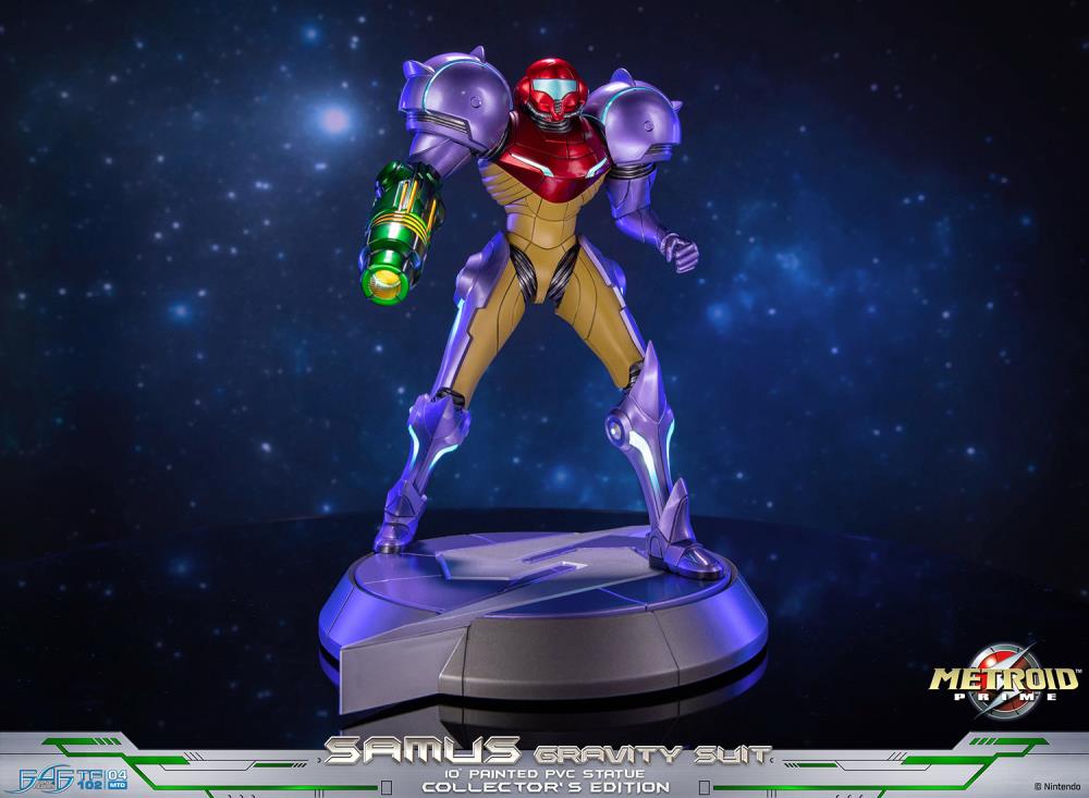 Metroid Prime Samus (Gravity Suit) Collector's Edition Statue Gallery Image 24