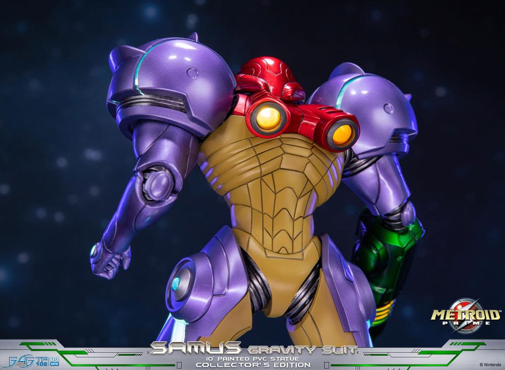 Metroid Prime Samus (Gravity Suit) Collector's Edition Statue Gallery Image 30
