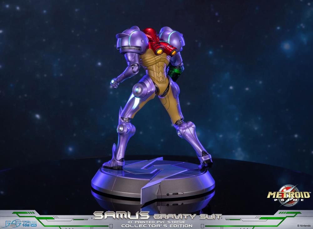 Metroid Prime Samus (Gravity Suit) Collector's Edition Statue Gallery Image 7