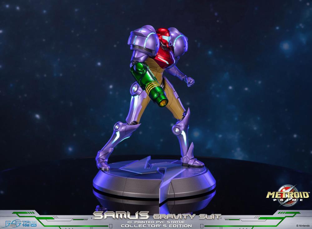 Metroid Prime Samus (Gravity Suit) Collector's Edition Statue Gallery Image 11