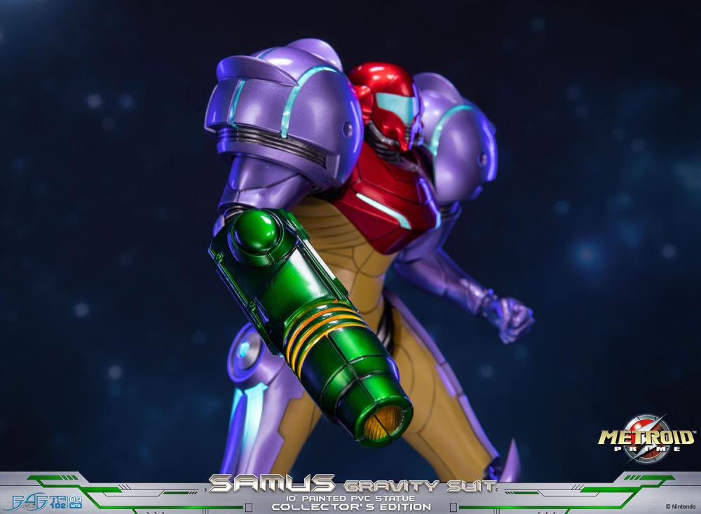 Metroid Prime Samus (Gravity Suit) Collector's Edition Statue Gallery Image 27