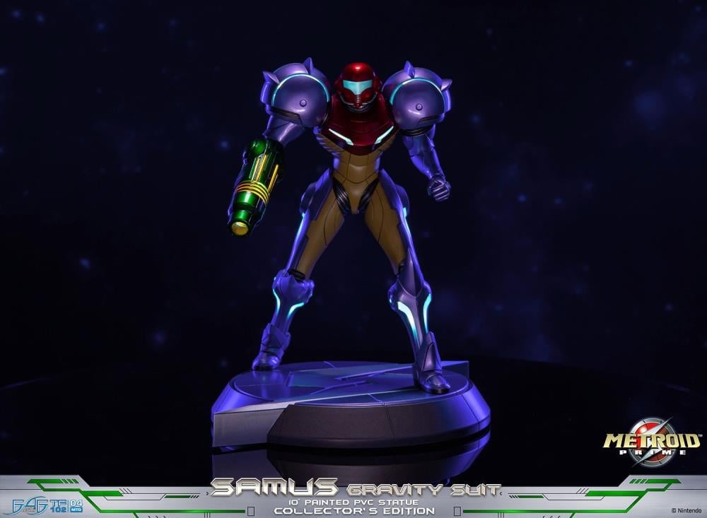 Metroid Prime Samus (Gravity Suit) Collector's Edition Statue Gallery Image 12