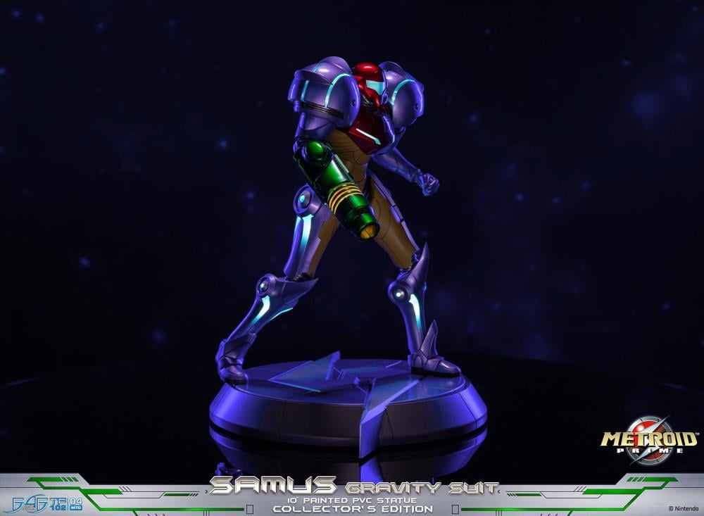 Metroid Prime Samus (Gravity Suit) Collector's Edition Statue Gallery Image 14