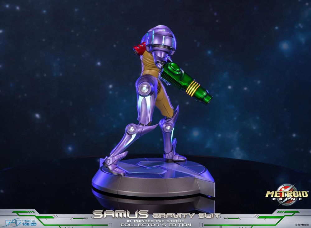Metroid Prime Samus (Gravity Suit) Collector's Edition Statue Gallery Image 10