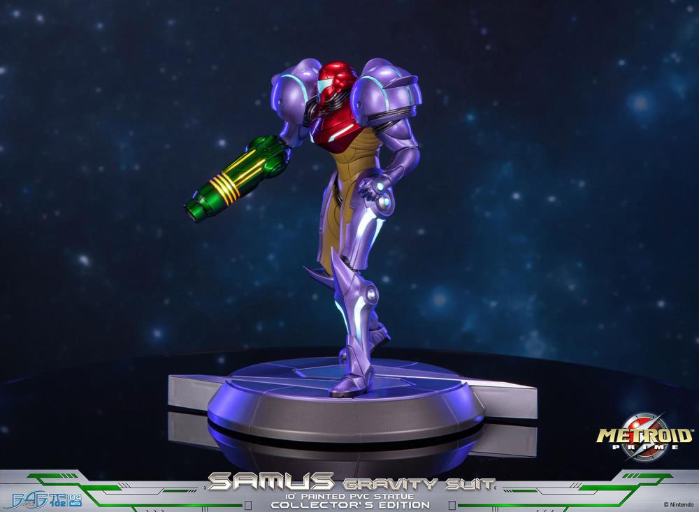 Metroid Prime Samus (Gravity Suit) Collector's Edition Statue Gallery Image 5