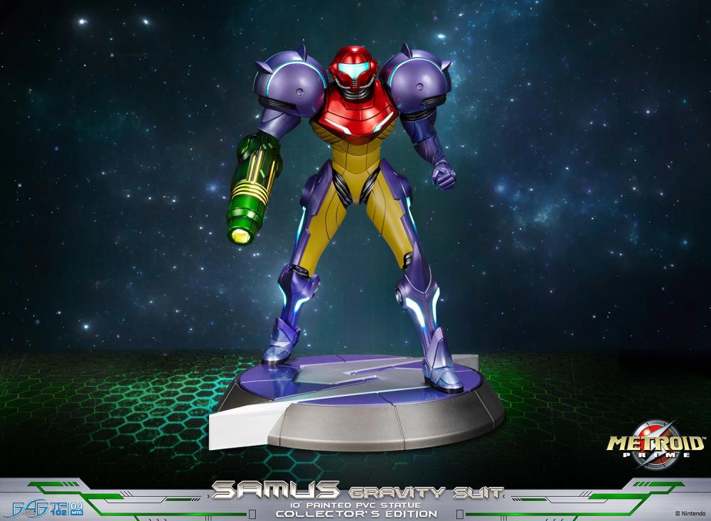 Metroid Prime Samus (Gravity Suit) Collector's Edition Statue Gallery Image 4