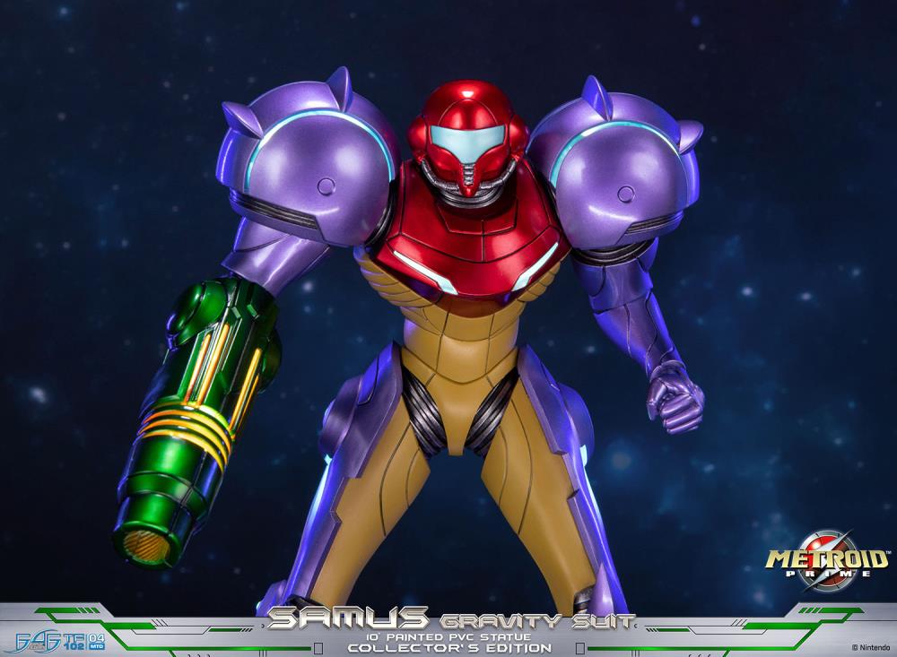 Metroid Prime Samus (Gravity Suit) Collector's Edition Statue Gallery Image 25