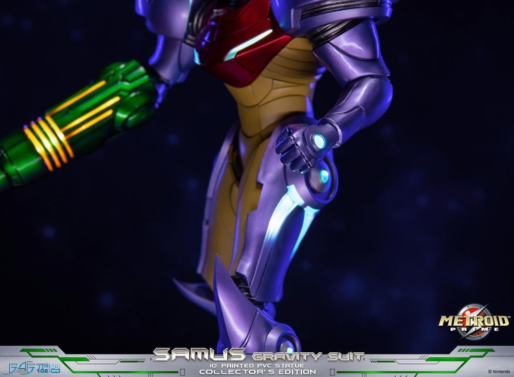 Metroid Prime Samus (Gravity Suit) Collector's Edition Statue Gallery Image 22