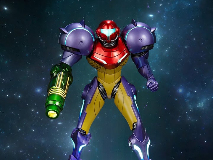 Metroid Prime Samus (Gravity Suit) Collector's Edition Statue Gallery Image 1