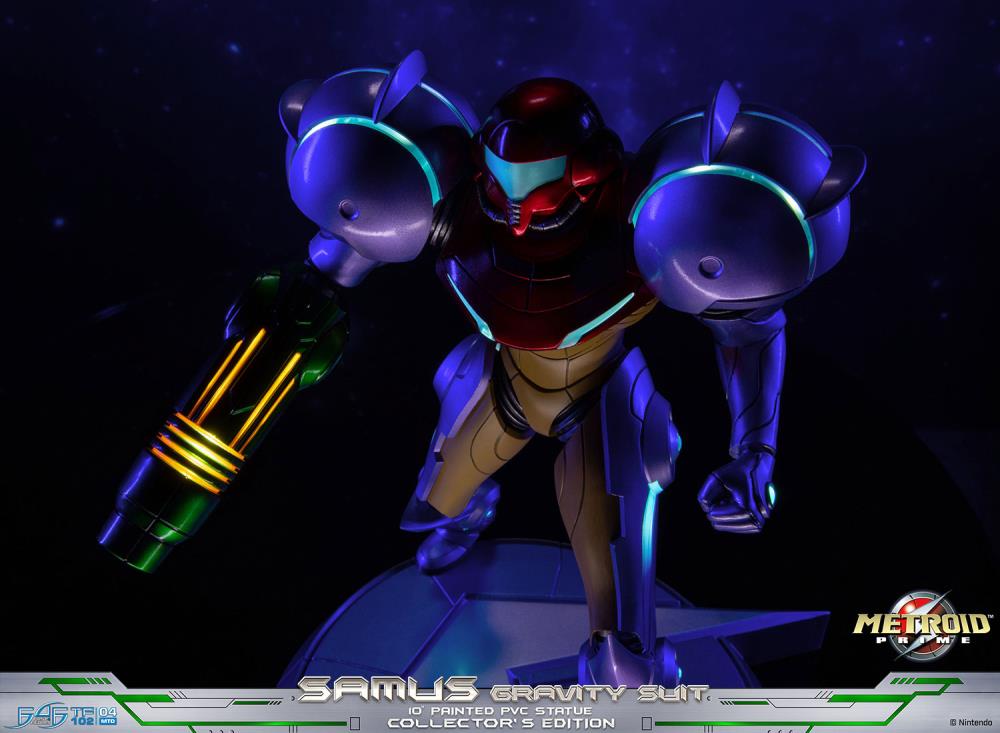Metroid Prime Samus (Gravity Suit) Collector's Edition Statue Gallery Image 19