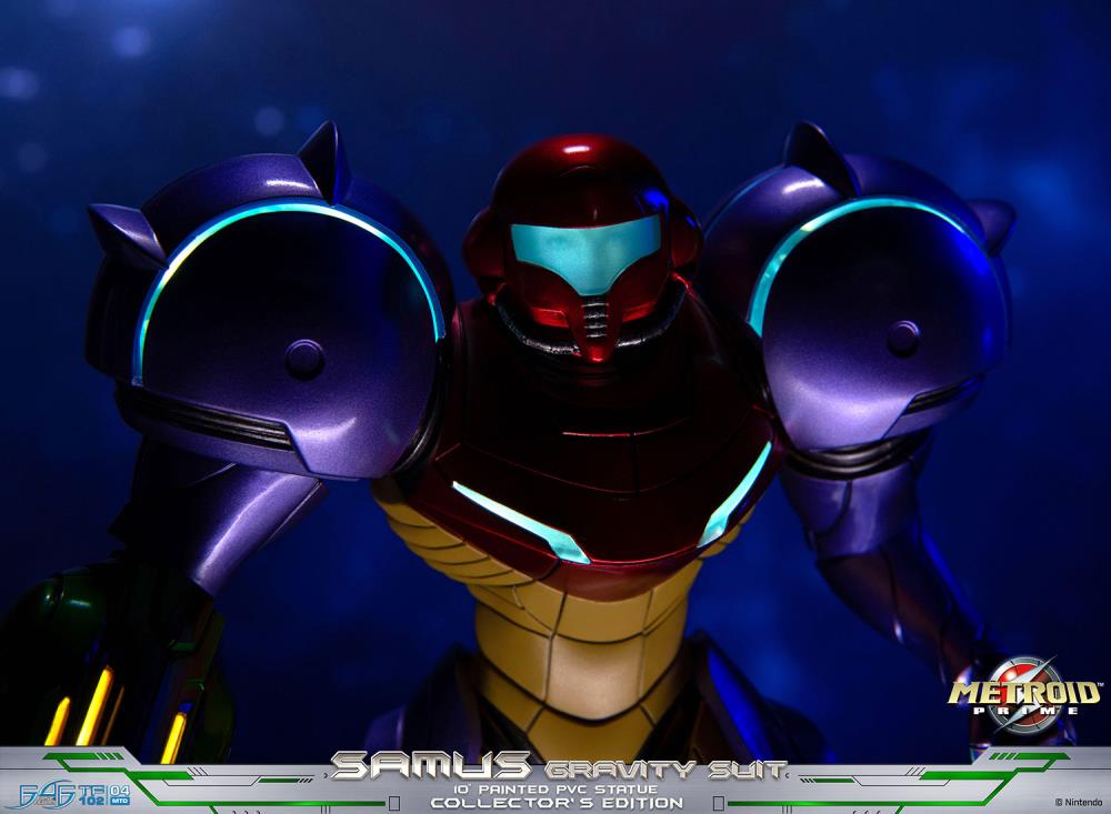 Metroid Prime Samus (Gravity Suit) Collector's Edition Statue Gallery Image 18