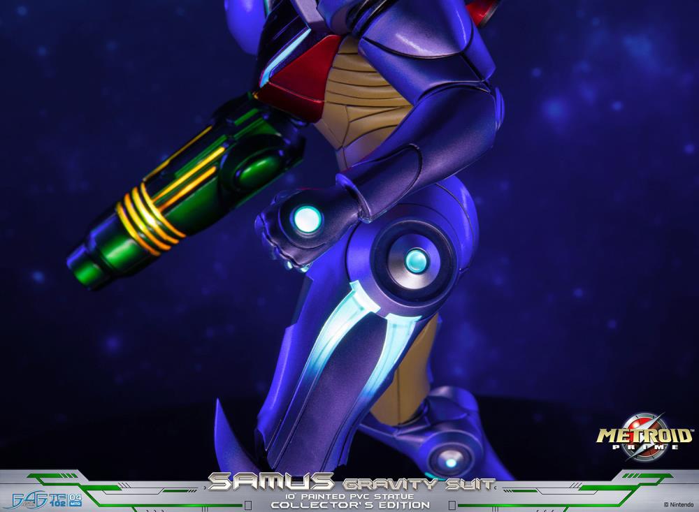 Metroid Prime Samus (Gravity Suit) Collector's Edition Statue Gallery Image 23