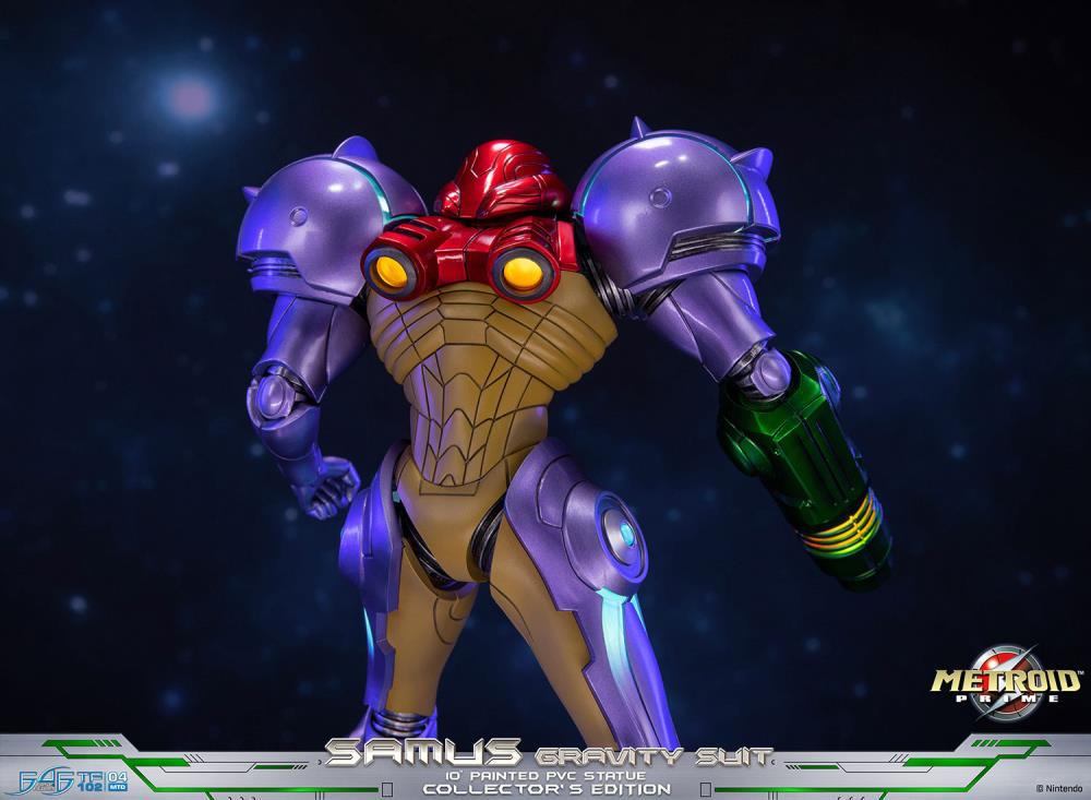 Metroid Prime Samus (Gravity Suit) Collector's Edition Statue Gallery Image 28