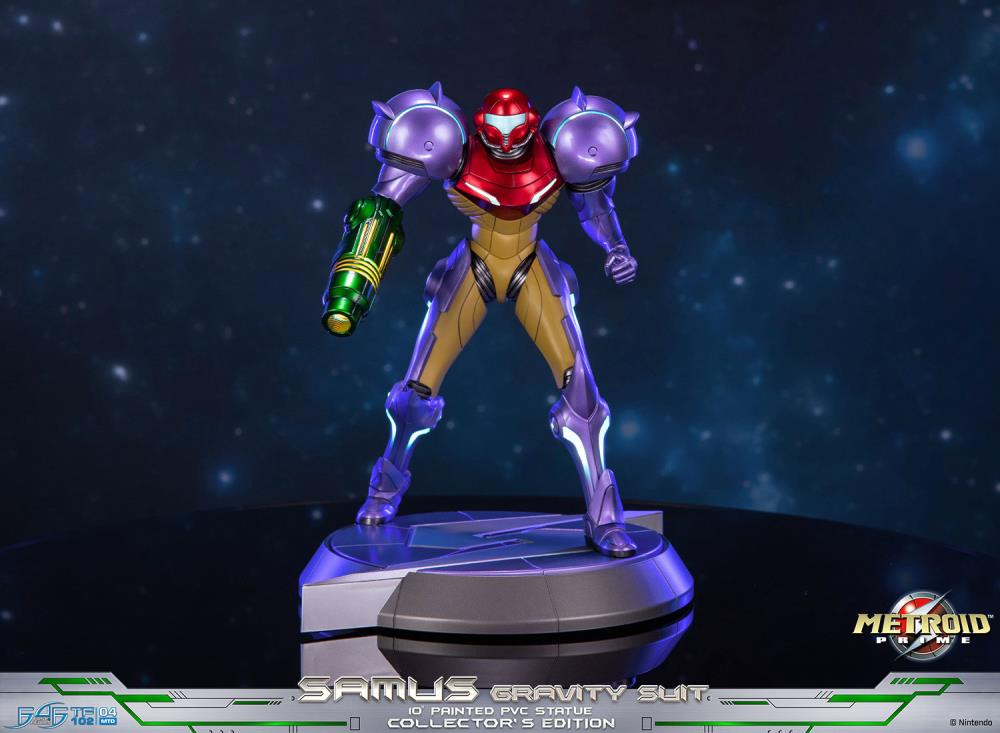 Metroid Prime Samus (Gravity Suit) Collector's Edition Statue Gallery Image 3