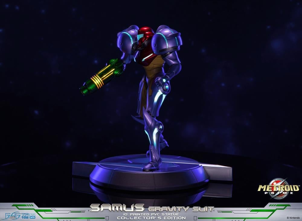 Metroid Prime Samus (Gravity Suit) Collector's Edition Statue Gallery Image 13