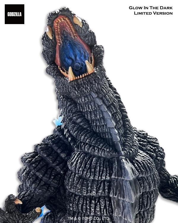 Godzilla Singular Point Omega Beast Series Godzilla Ultima (Heat Ray Ver.) Glow-in-the-Dark Limited Edition Statue Gallery Image 10