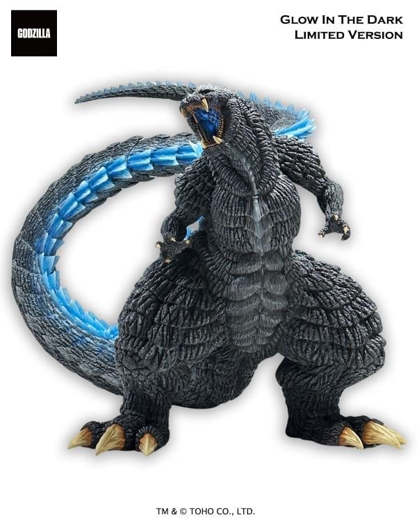 Godzilla Singular Point Omega Beast Series Godzilla Ultima (Heat Ray Ver.) Glow-in-the-Dark Limited Edition Statue Gallery Image 4