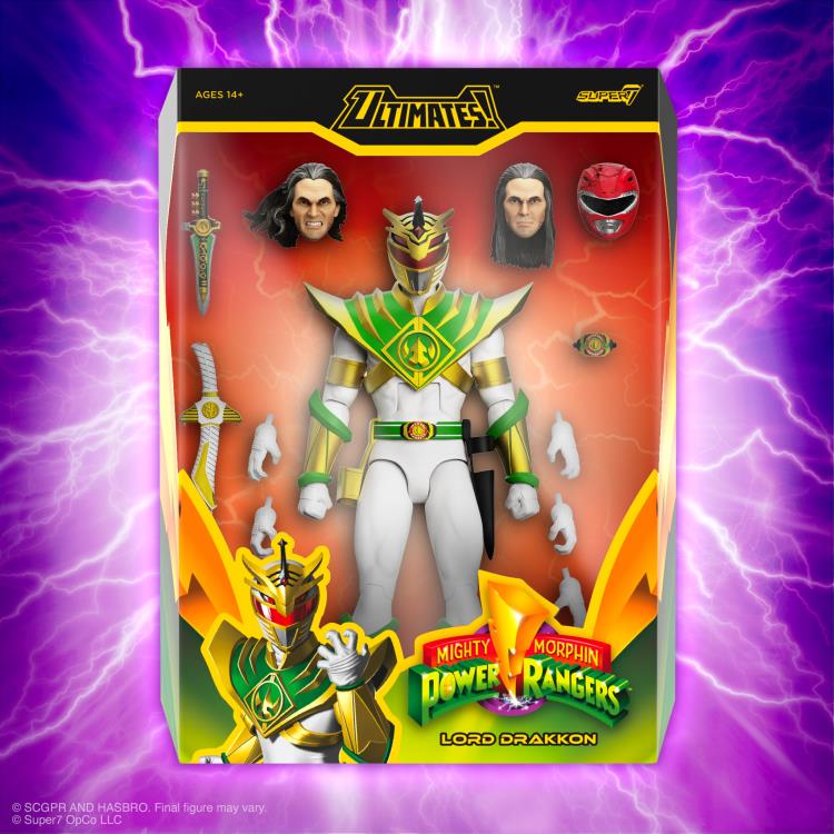Mighty Morphin Power Rangers ULTIMATES! Lord Drakkon Action Figure Gallery Image 7