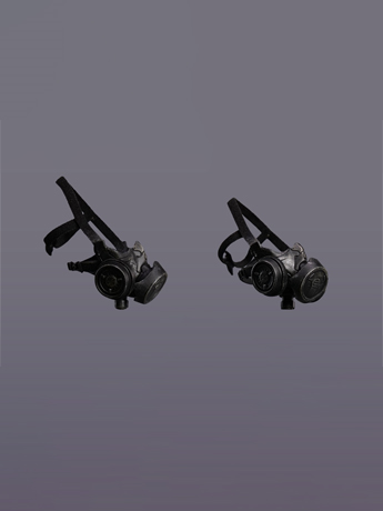 Gas Mask (Ver. C) 1/6 Scale Accessory Gallery Image 2