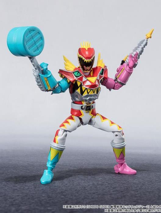 Zyuden Sentai Kyoryuger Shodo Super 3 Boxed Set of 3 Figures Gallery Image 7