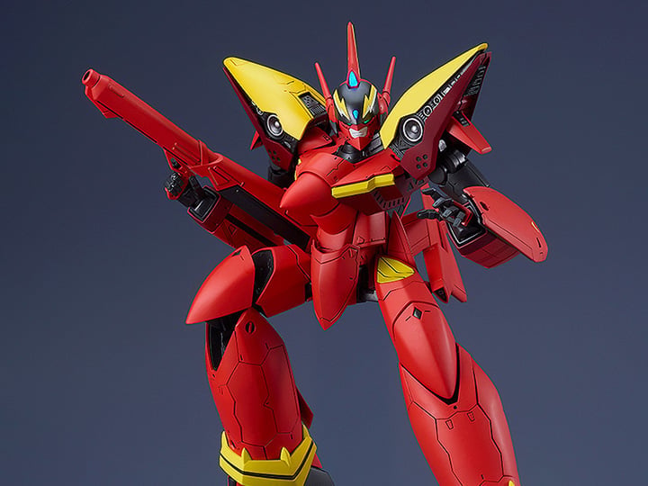 Macross 7 PLAMAX VF-19 Custom Fire Valkyrie (Basara Nekki Unit) 1/72 Scale Model Kit Gallery Image 1