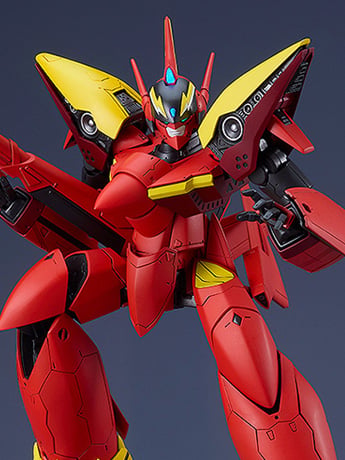 Macross 7 PLAMAX VF-19 Custom Fire Valkyrie (Basara Nekki Unit) 1/72 Scale Model Kit Gallery Image 2