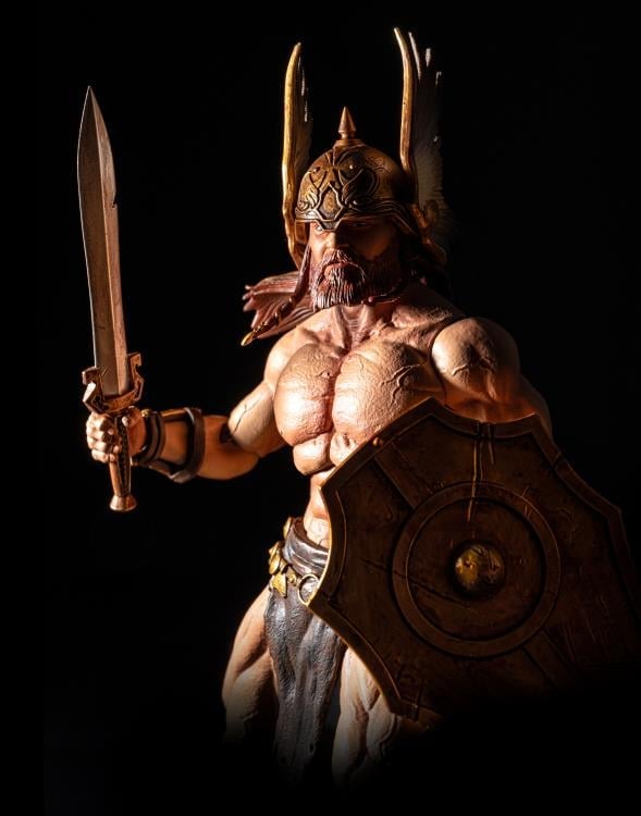 Frank Frazetta ICON Collectibles Norseman 1/12 Scale Action Figure Gallery Image 7