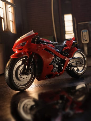 Red Hood: Outlaw DC Multiverse Red Hood's Sport Bike Gallery Image 2