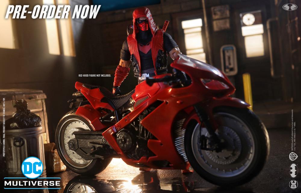 Red Hood: Outlaw DC Multiverse Red Hood's Sport Bike Gallery Image 4